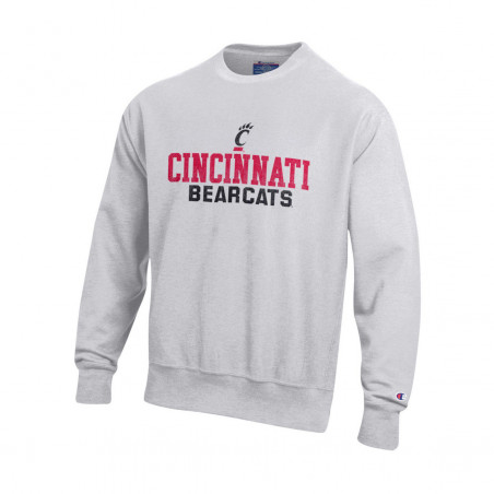 Cincinnati Bearcats Champion Silver Reverse Weave Crew