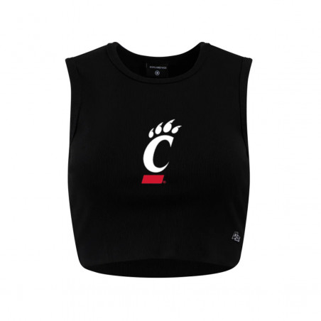 Hype and Vice Cincinnati Bearcats C-Paw Cutoff Tank