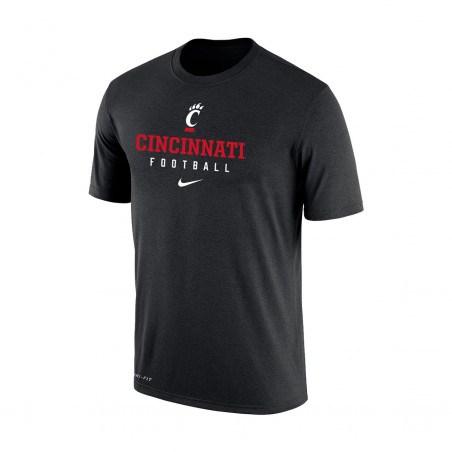 Cincinnati Bearcats Nike Dri-Fit Football T-shirt