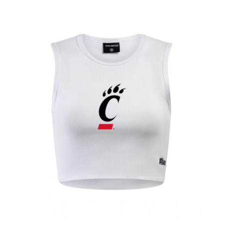 Hype and Vice Cincinnati Bearcats C-Paw Cutoff Tank