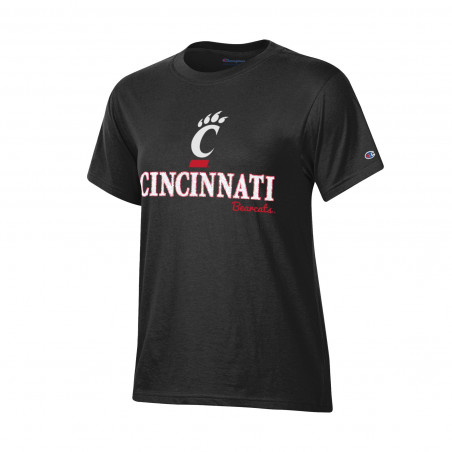 Cincinnati Bearcats Champion Women's Glitter T-shirt
