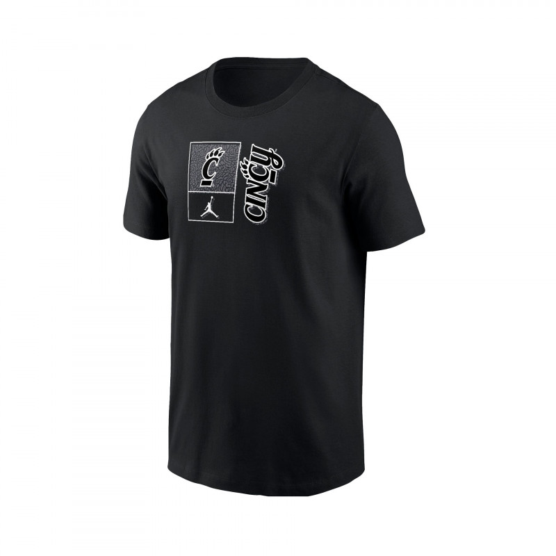 Cincinnati Bearcats Nike Jumpman C-Paw|Cincy Pattern T-shirt