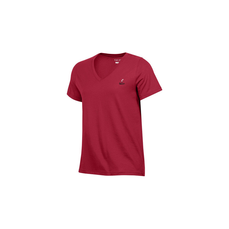 Cincinnati Bearcats Women's Ayla V-Neck T-shirt