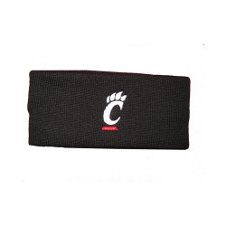 Cincinnati Bearcats Black C-Paw Earband