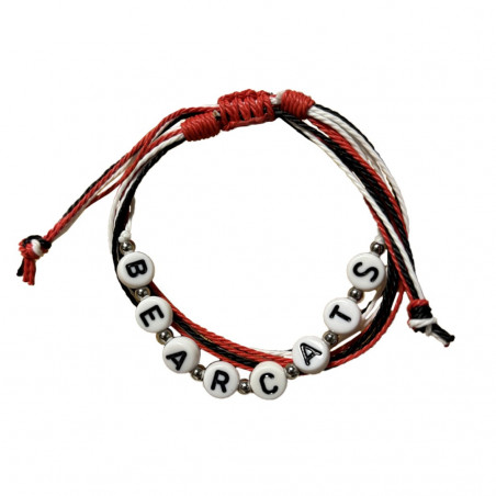 Cincinnati Bearcats Beaded Bracelet