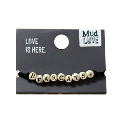 Mud Love Cincinnati Beaded Bearcats Bracelet