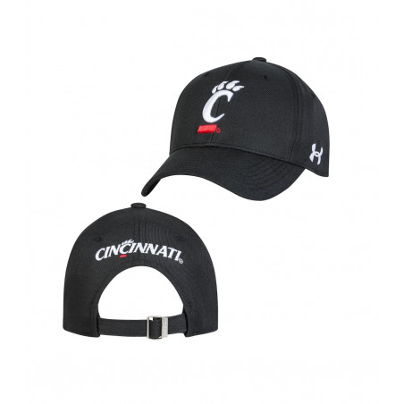 Under Armour Black Cincinnati Bearcats Adjustable Hat
