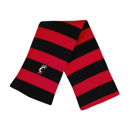 Cincinnati Bearcats C-Paw Striped Scarf
