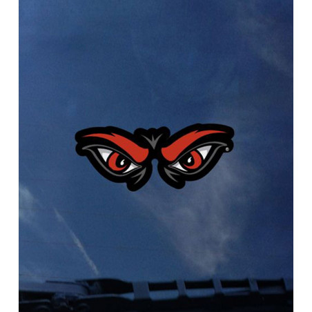 Bearcat Eyes Mini Decal