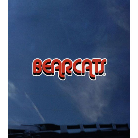 Bearcats Type Mini Decal