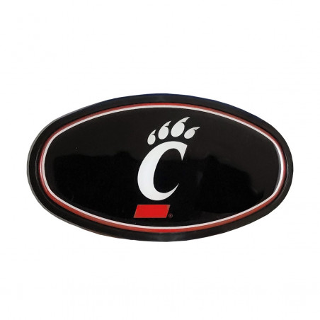 Black Oval C-Paw Hitch Cover
