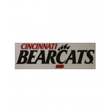 Cincinnati Bearcats MCM Flipped Athletic Logo Static Decal