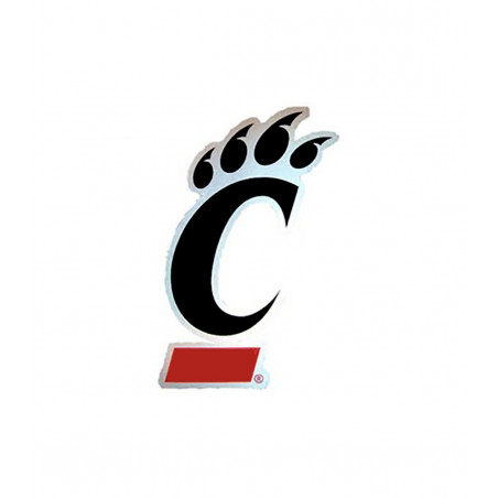Cincinnati Bearcats Reflective C-Paw Decal