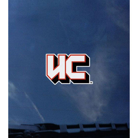 UC 3-D Squared Mini Decal