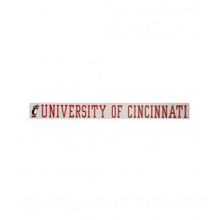 University of Cincinnati CDI Long Static Decal