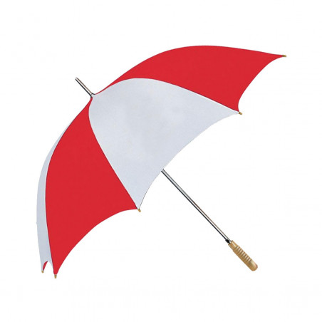 Storm Duds Classic Umbrella in Red and White