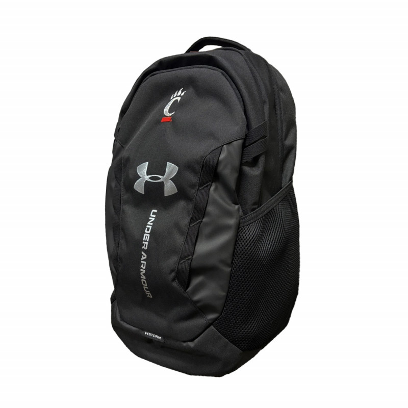 Under Armour Cincinnati Bearcats Black Hustle 5.0 Backpack