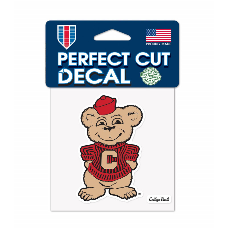 Cincinnati Bearcats Happy Bearcat Decal