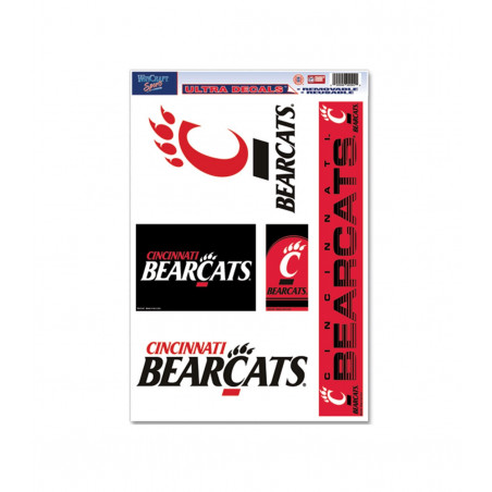 Cincinnati Bearcats Removable Decals - 5pk