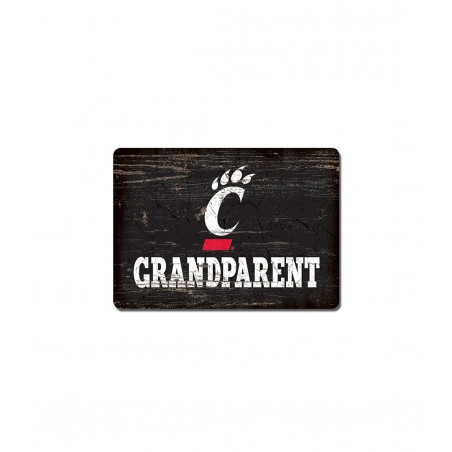 Cincinnati Bearcats Wooden Grandparent Magnet