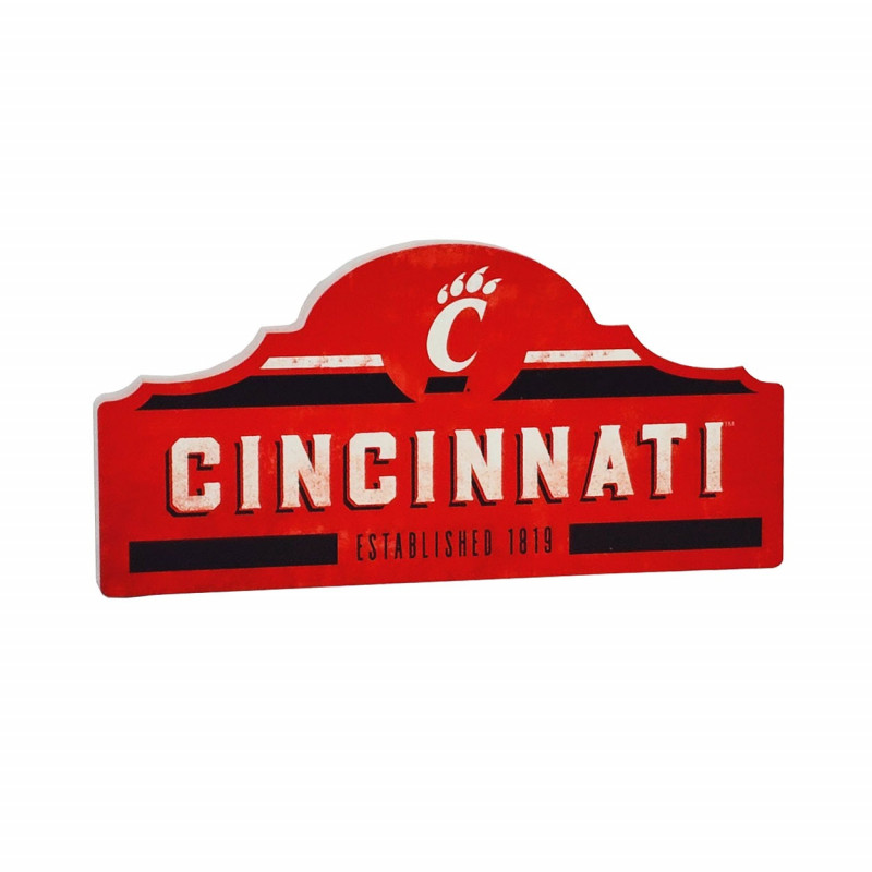 Cincinnati Decorative Block Sign 12 x 6