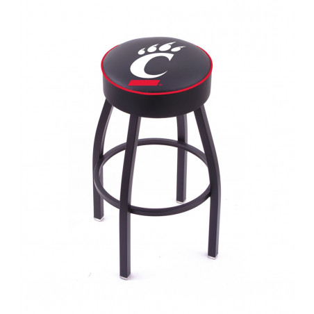Holland University of Cincinnati Black Bar Stool