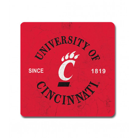 University of Cincinnati Red C-Paw Coaster