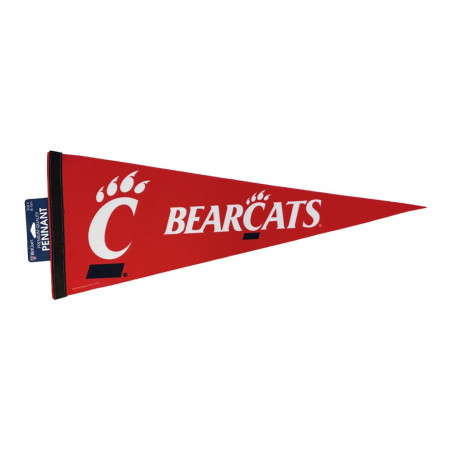 Cincinnati Bearcats 12 x 30 C-Paw Pennant