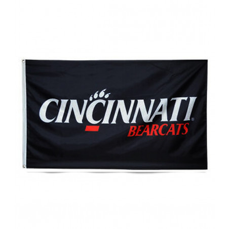 Cincinnati Bearcats 3'x5' Silk Screened Flag