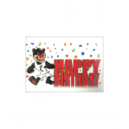 Cincinnati Bearcats Happy Birthday Card