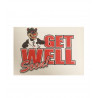 Get Well Soon Bearcat Mascot Card
