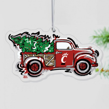 Cincinnati Bearcats Acrylic Truck Ornament