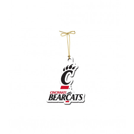 Cincinnati Bearcats Deluxe Christmas Ornament