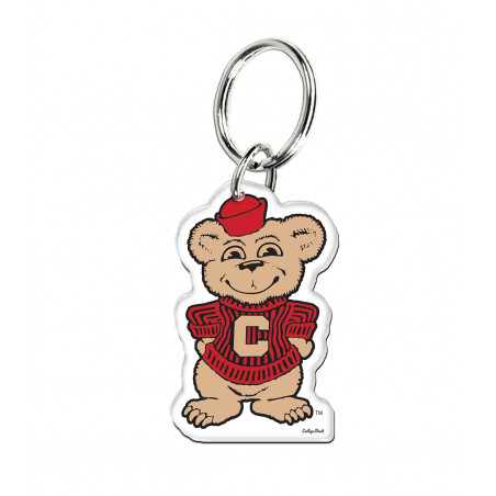Cincinnati Bearcats Happy Bearcat Key Tag