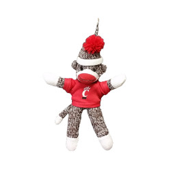Plushland Sock Monkey Keychain