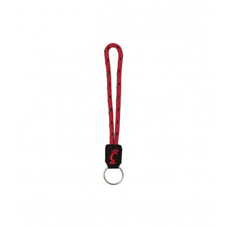 University of Cincinnati Red & Black Key Strap
