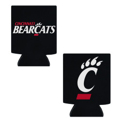 Cincinnati Bearcats Black Can Koozie