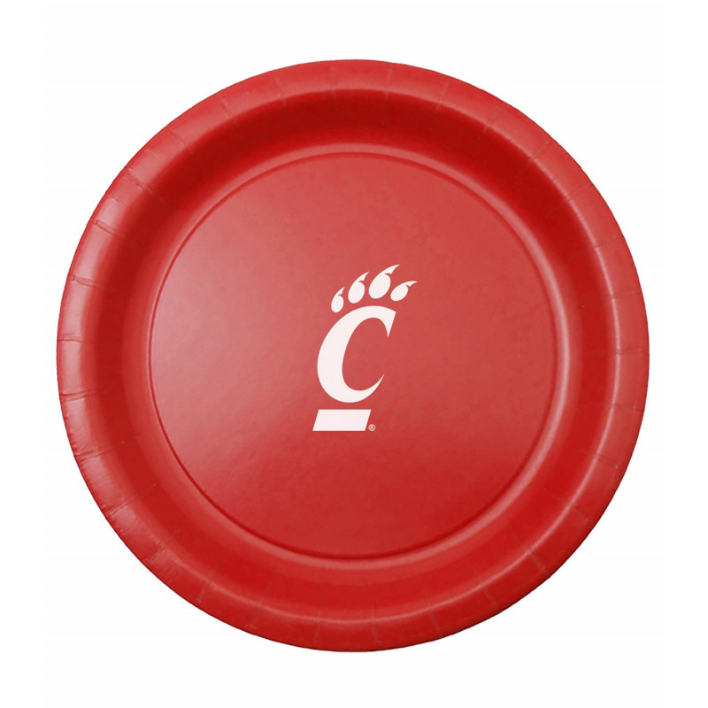 Cincinnati Bearcats Red Paper Plate 10pk