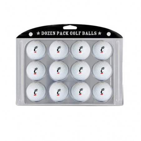 Cincinnati Bearcats 12ct C-Paw Golf Balls