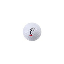 Cincinnati Bearcats C-Paw Logo Single Golf Ball