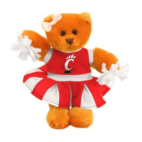 Cincinnati Bearcats 8 Cheer Bear Plush