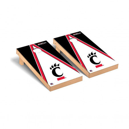 Cincinnati Bearcats Black & White C-Paw Cornhole Board Set