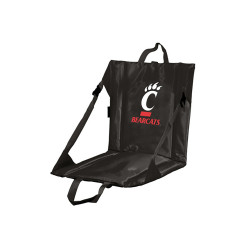 Cincinnati Bearcats Black Stadium Seat with C-Paw Logo