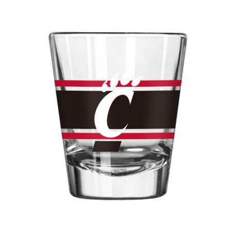 Cincinnati Bearcats 2oz Stripe Shot Glass