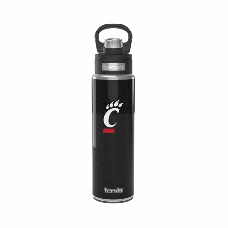 Cincinnati Bearcats Tervis 24oz basket weave bottle