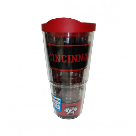 Tervis Cincinnati Bearcats Tartan Tumbler