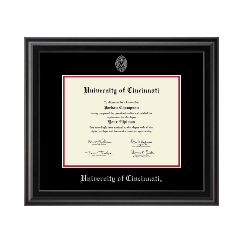 University of Cincinnati Midnight Diploma Frame 4