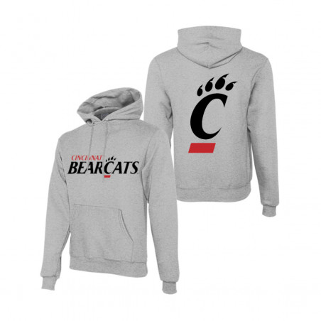 Champion Cincinnati Bearcats Logo & C-Paw Hooded Sweatshirt