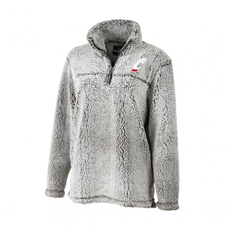 Boxercraft Cincinnati Women's Gray Sherpa 1/4 Zip