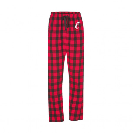 Boxercraft Cincinnati Women's C-Paw Red/Black Flannel Pants